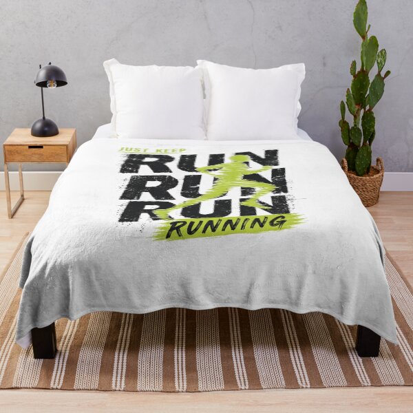 Item preview, Just Keep Run Run Run Running Runner Marathon Fitness Jogging Athlete designed and sold by RetroMini2026.