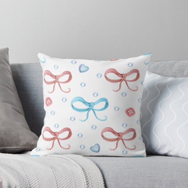 Item preview, Watercolor Bow Seamless Pattern designed and sold by White Rabbit Design .