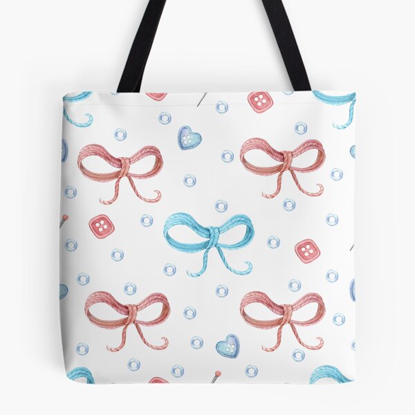 Item preview, Watercolor Bow Seamless Pattern designed and sold by White Rabbit Design .