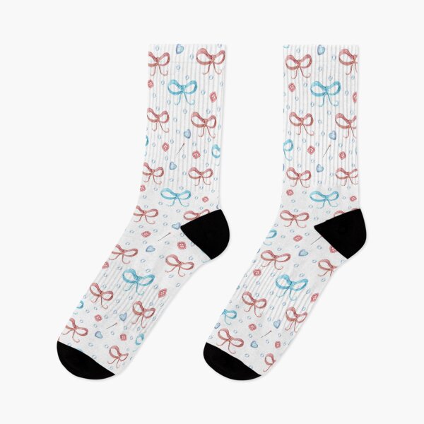 Item preview, Watercolor Bow Seamless Pattern designed and sold by White Rabbit Design .