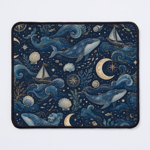 Item preview, Celestial Whale Ocean designed and sold by MoodSupplyStudio.