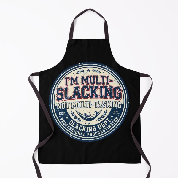 Item preview, Multi-Slacking Not Multi-Tasking Vintage Varsity Graphic designed and sold by HAPPY HARBOR DESIGN .