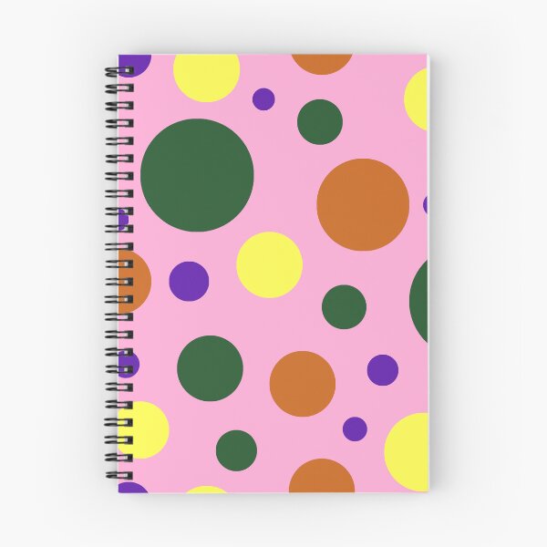 Item preview, Modern Colorful Circle Pattern | Bold Pink, Green & Yellow Seamless Geometric Polka Dot Design designed and sold by ViviNyks.