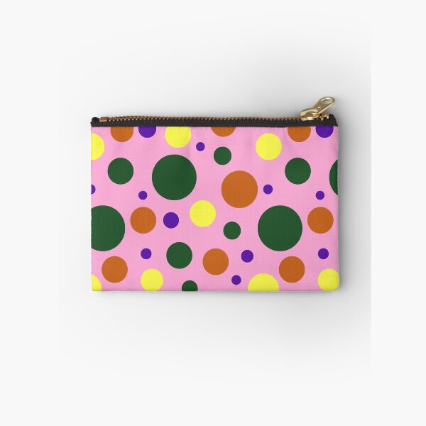 Item preview, Modern Colorful Circle Pattern | Bold Pink, Green & Yellow Seamless Geometric Polka Dot Design designed and sold by ViviNyks.