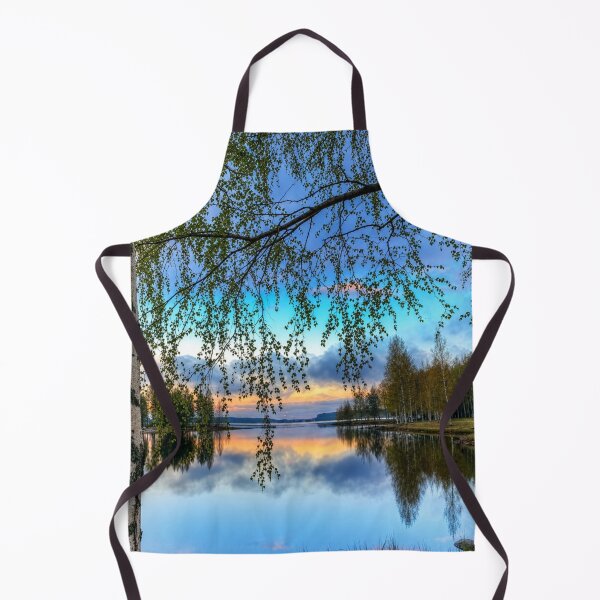 Item preview, Serene Birch Lake Reflection designed and sold by NocturnBotany.