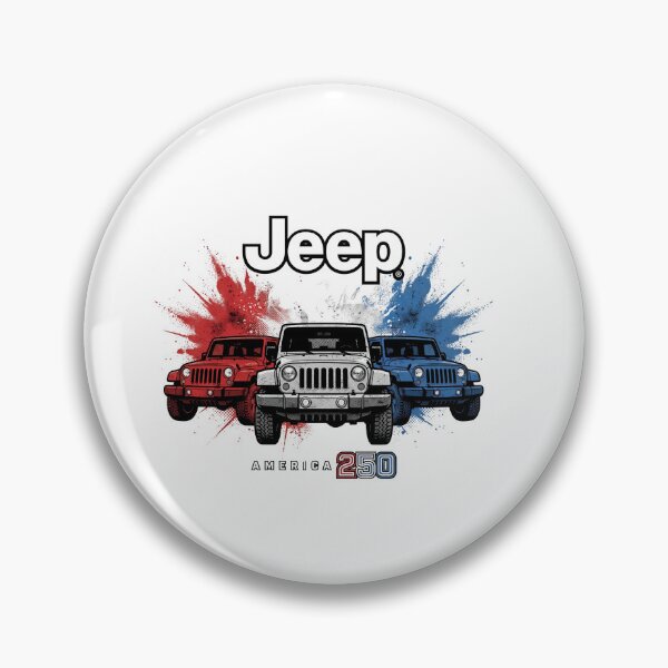 Item preview, Patriotic Off-Road 4x4 Trio Red White Blue designed and sold by SiarheiYur.