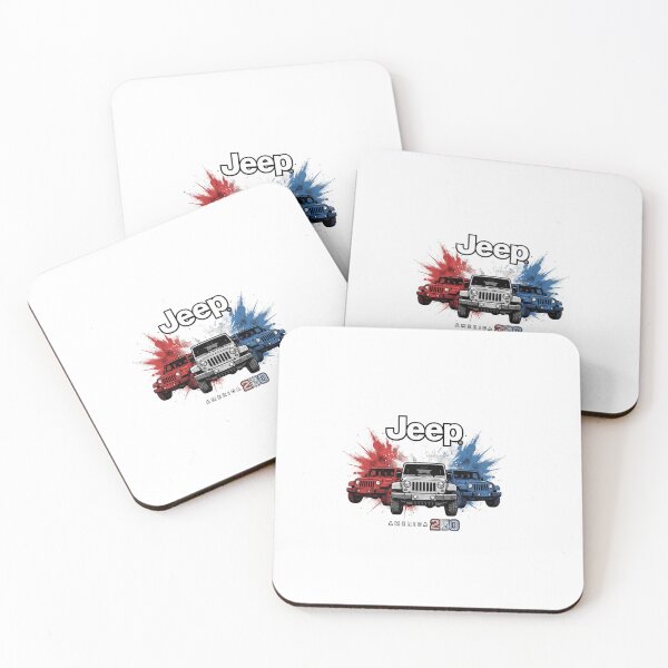 Item preview, Patriotic Off-Road 4x4 Trio Red White Blue designed and sold by SiarheiYur.