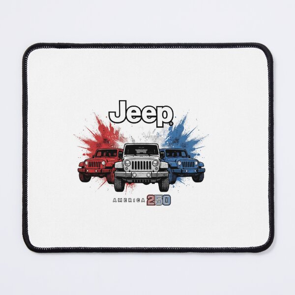 Item preview, Patriotic Off-Road 4x4 Trio Red White Blue designed and sold by SiarheiYur.