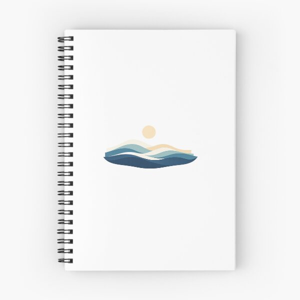 Item preview, Serene Ocean Waves Meeting The Horizon designed and sold by Trionda_Shop.