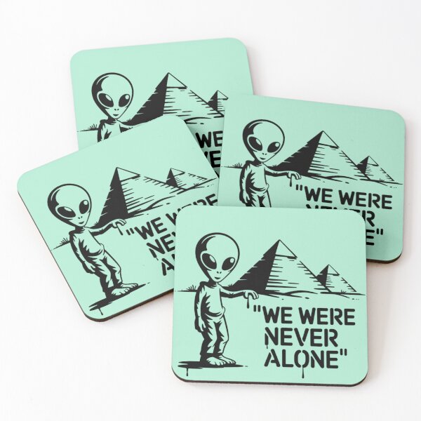 Item preview, Banksy Alien - We were never alone designed and sold by 123ks.