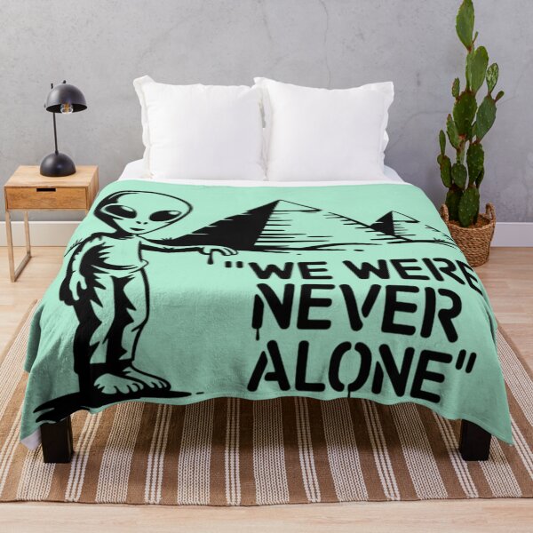 Item preview, Banksy Alien - We were never alone designed and sold by 123ks.