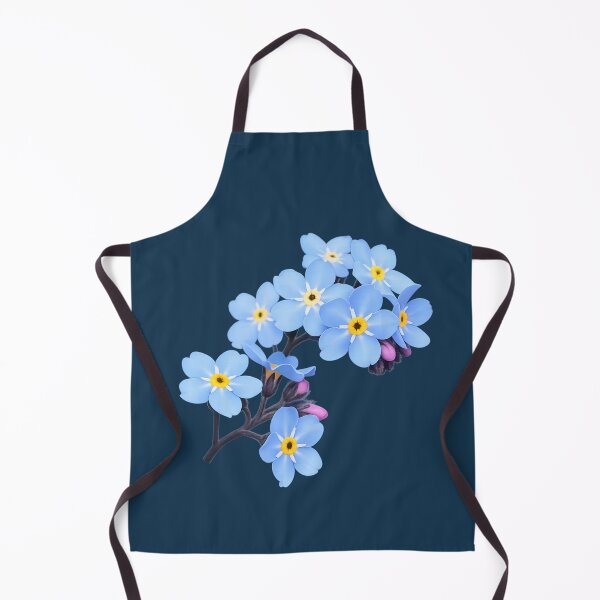 Item preview, Cute Blue Forget Me Not Flower Botanical Design designed and sold by Nawi32.