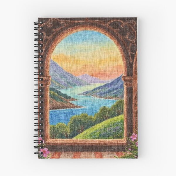 Item preview, Vintage Floral Landscape designed and sold by Bright Stone .