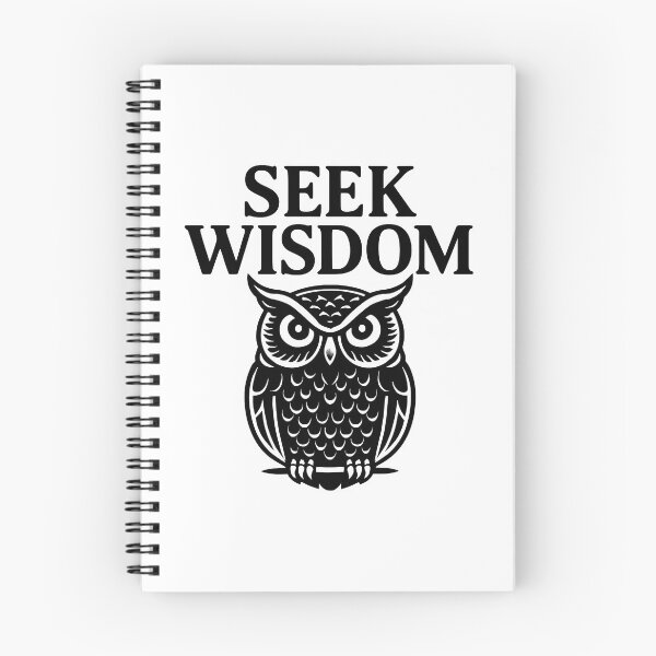 Item preview, Seek Wisdom Minimal Philosophy (Black Font) designed and sold by TshirtsLabs.