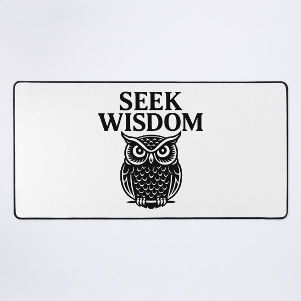 Item preview, Seek Wisdom Minimal Philosophy (Black Font) designed and sold by TshirtsLabs.