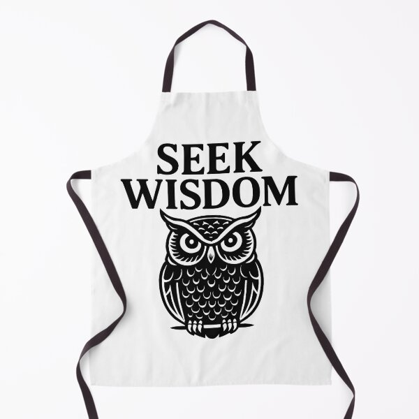 Item preview, Seek Wisdom Minimal Philosophy (Black Font) designed and sold by TshirtsLabs.