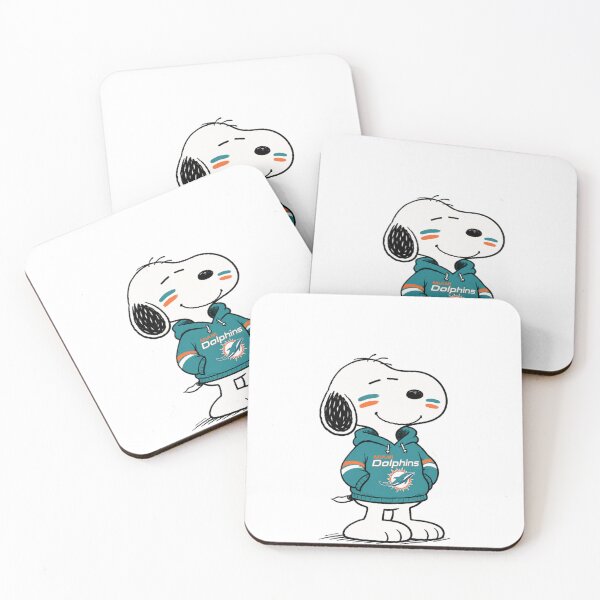 Item preview, Miami Dolphins Snoopy designed and sold by Roniya George.