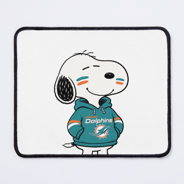 Item preview, Miami Dolphins Snoopy designed and sold by Roniya George.