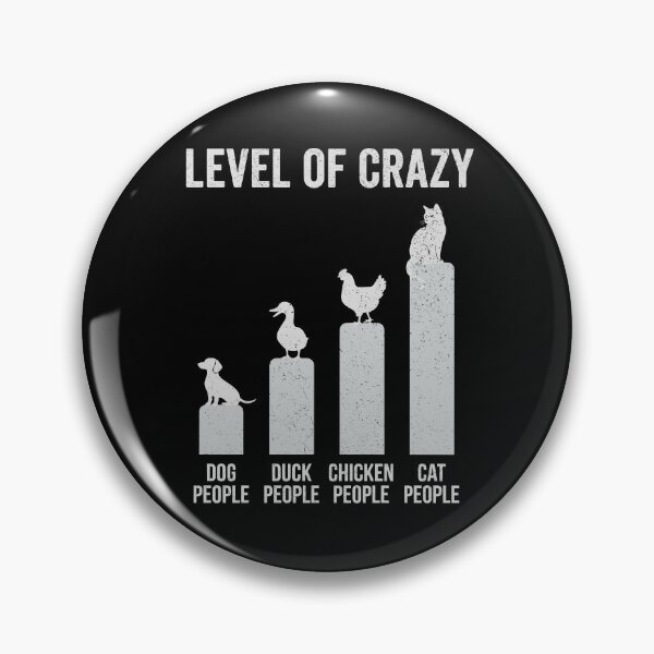 Item preview, Funny Level of Crazy Cat Lover designed and sold by mareix.
