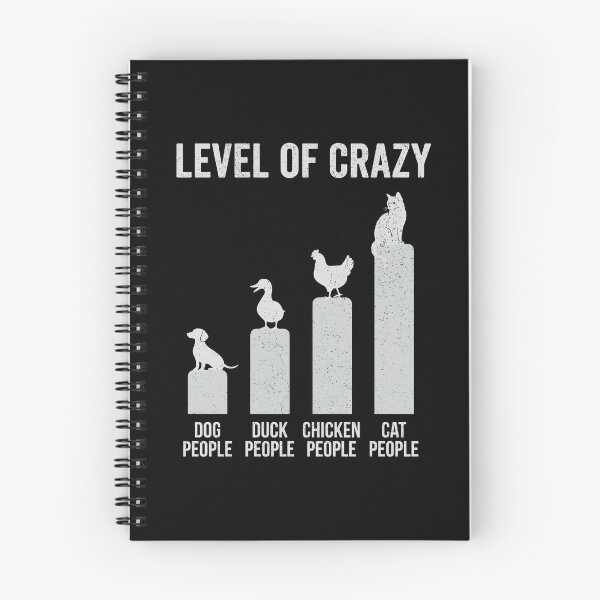 Item preview, Funny Level of Crazy Cat Lover designed and sold by mareix.