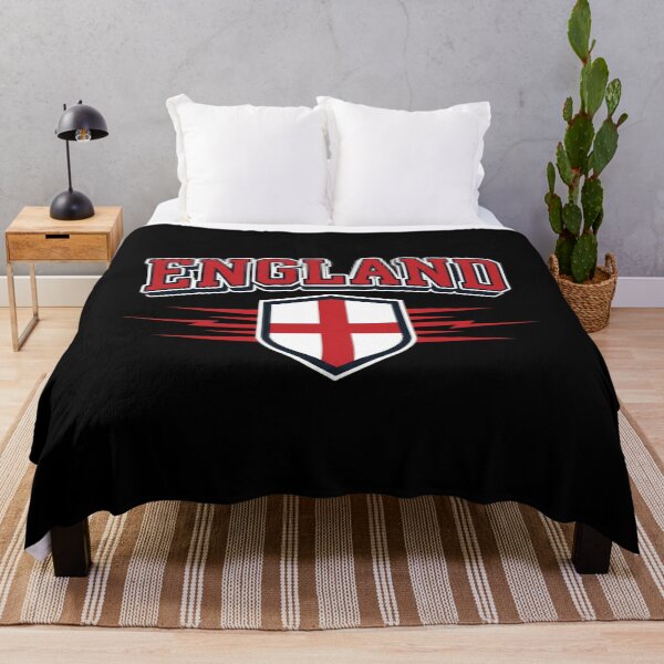 Item preview, England St George Cross Shield Bold Varsity Design designed and sold by SiarheiYur.
