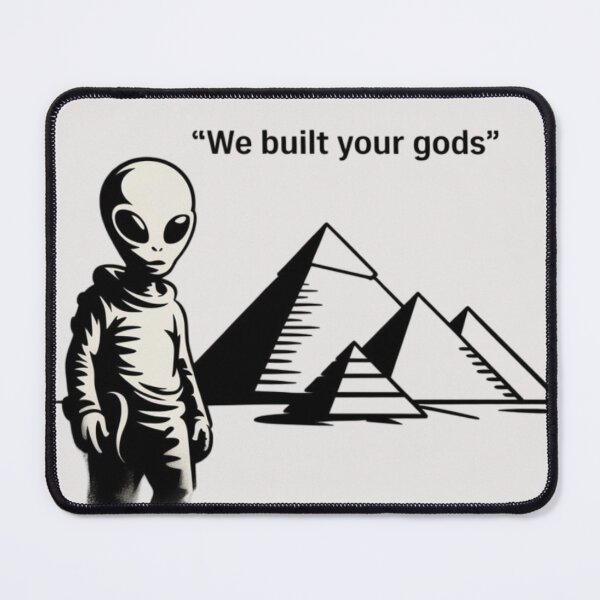 Item preview, Banksy Alien - We built your gods designed and sold by 123ks.