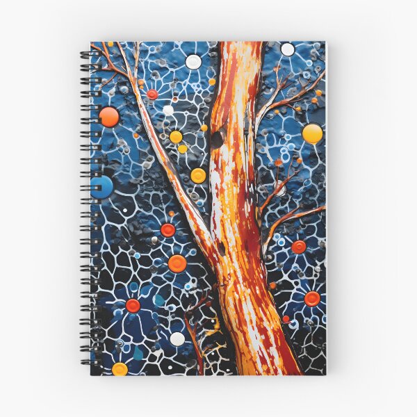 Item preview, Australian Ghost Gum Abstract Botanical Contemporary Wall Art Print designed and sold by GrinGalore.