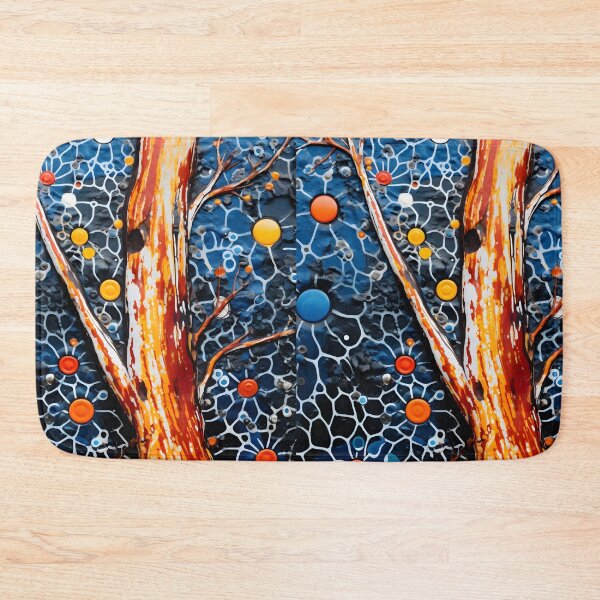 Item preview, Australian Ghost Gum Abstract Botanical Contemporary Wall Art Print designed and sold by GrinGalore.
