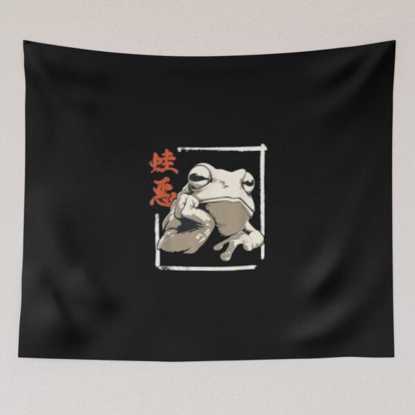 Item preview, Grumpy Frog Japanese Art designed and sold by Gbriel3.