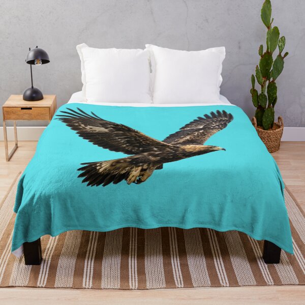 Item preview, Majestic Soaring Golden Eagle in Flight designed and sold by Utopian-Magic.