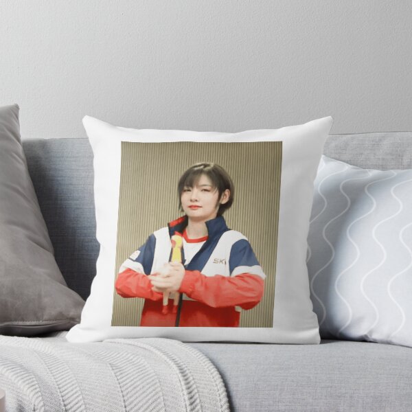 Item preview, Zhao Yue holding a rubber chicken designed and sold by 2-sunfish.