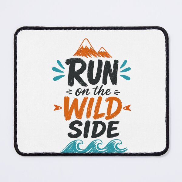 Item preview, Run On The Wild Side Runner Adventure Outdoors Explorer designed and sold by RetroMini2026.