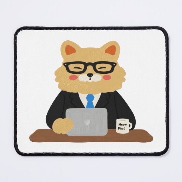 Item preview, Business Cat designed and sold by The Emoji Vibe.