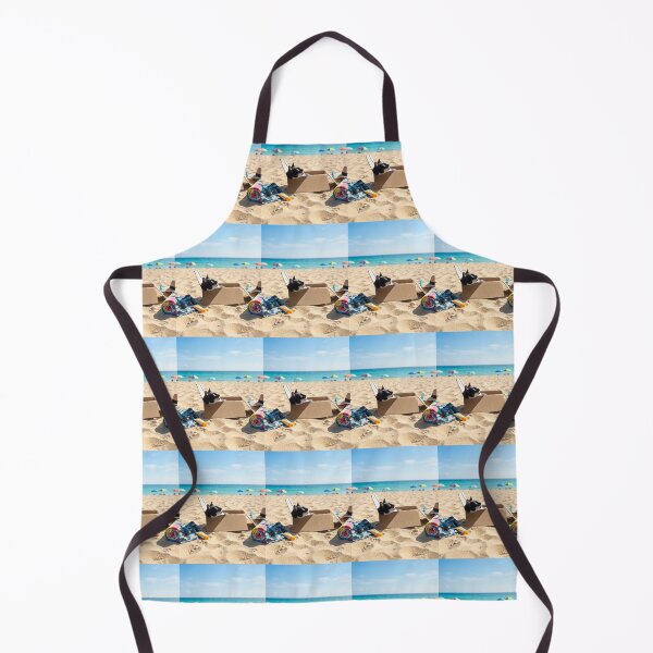 Item preview, Cat vacation relax on the beach designed and sold by tizorok1.
