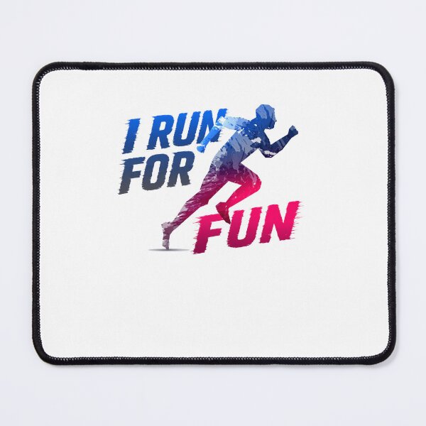 Item preview, I Run For Fun Runner Jogger Marathon Fitness Enthusiast designed and sold by RetroMini2026.
