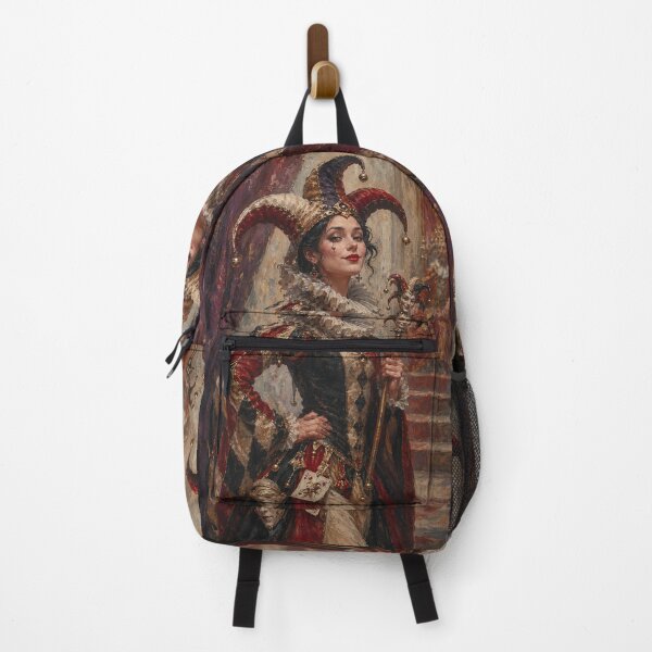 Item preview, Female Court Jester artwork. designed and sold by GalleryKauffeld.