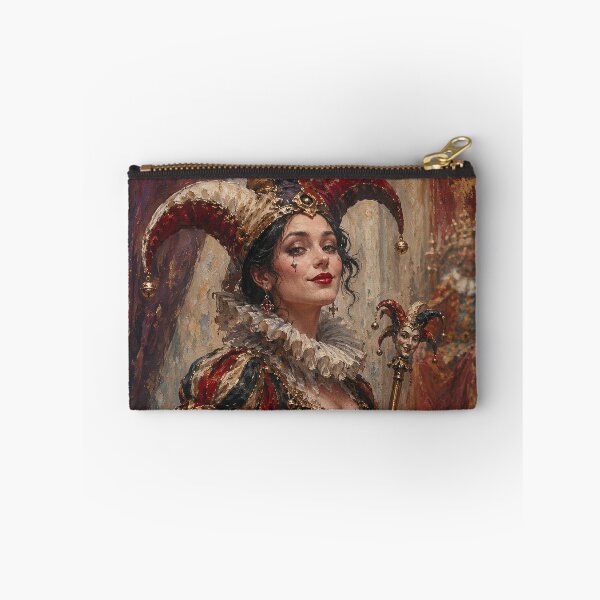 Item preview, Female Court Jester artwork. designed and sold by GalleryKauffeld.