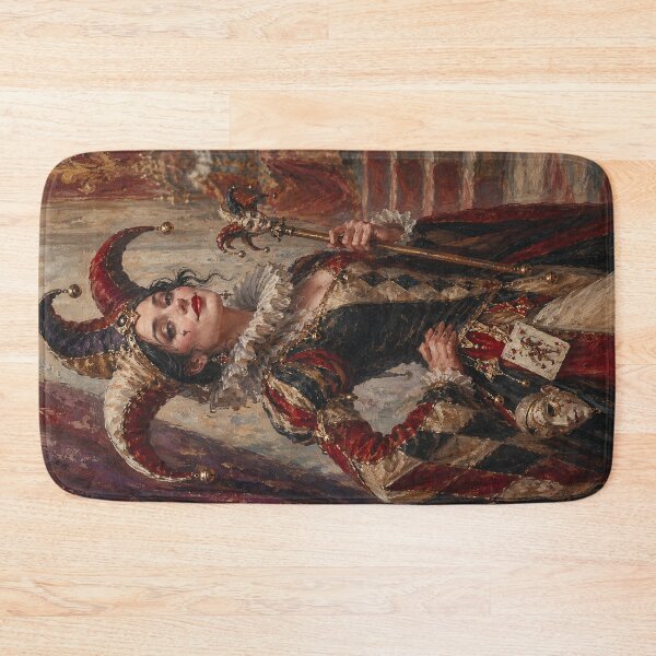Item preview, Female Court Jester artwork. designed and sold by GalleryKauffeld.