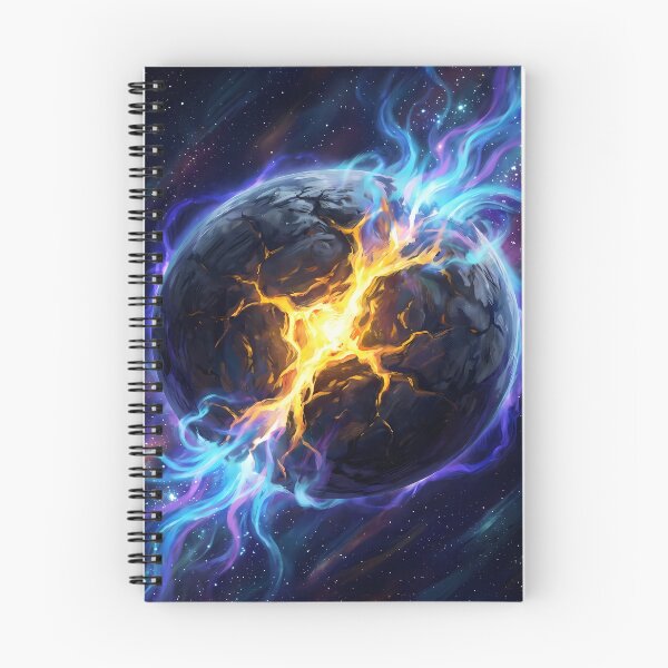 Item preview, Exploding Planet in Space designed and sold by A-M-G-Shop.