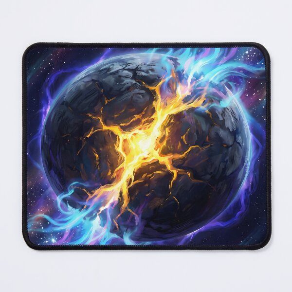 Item preview, Exploding Planet in Space designed and sold by A-M-G-Shop.