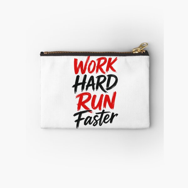 Item preview, Work Hard Run Faster Running Motivation Fitness Workout designed and sold by RetroMini2026.