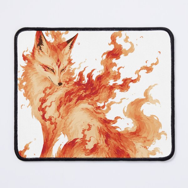 Item preview, Red Fox Spirit — Japanese Watercolor Fantasy Art Tee designed and sold by medicalkinoko.