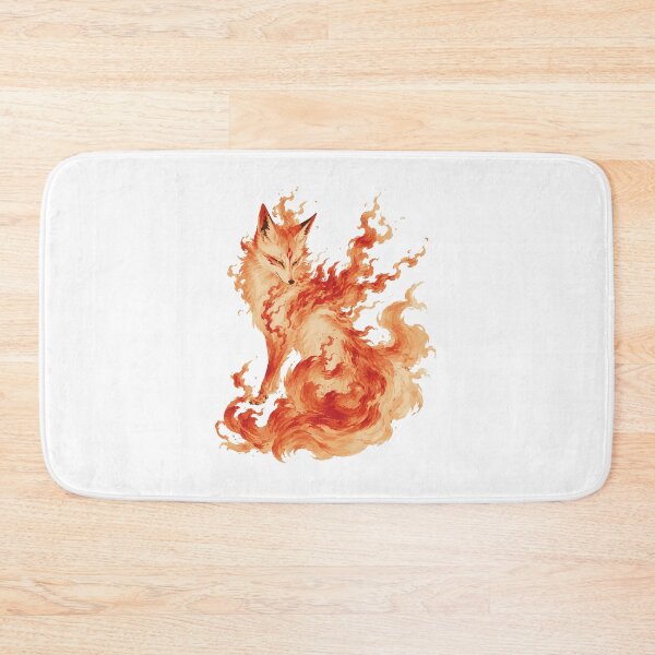Item preview, Red Fox Spirit — Japanese Watercolor Fantasy Art Tee designed and sold by medicalkinoko.