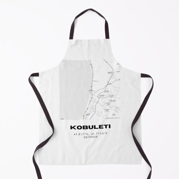 Item preview, Kobuleti Georgia Minimalist City Map with Coordinates | Modern Street Map Art Print designed and sold by RM-Journey.