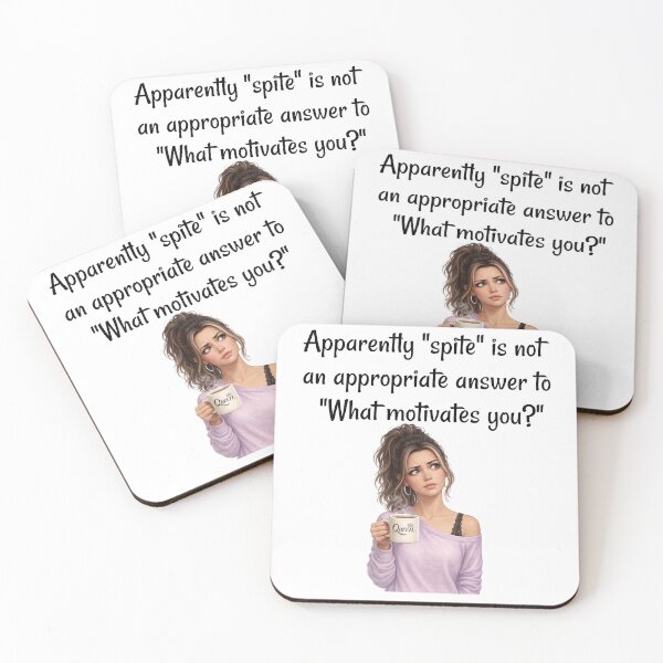Item preview, Funny Attitude quote designed and sold by Blush Meadow Trading Co.