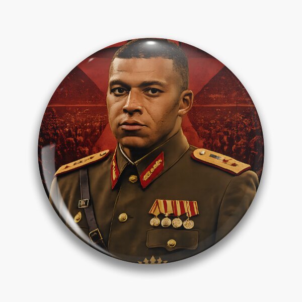 Item preview, Dictator Mbappe Vintage Football Meme Poster designed and sold by Sir FallDrift.