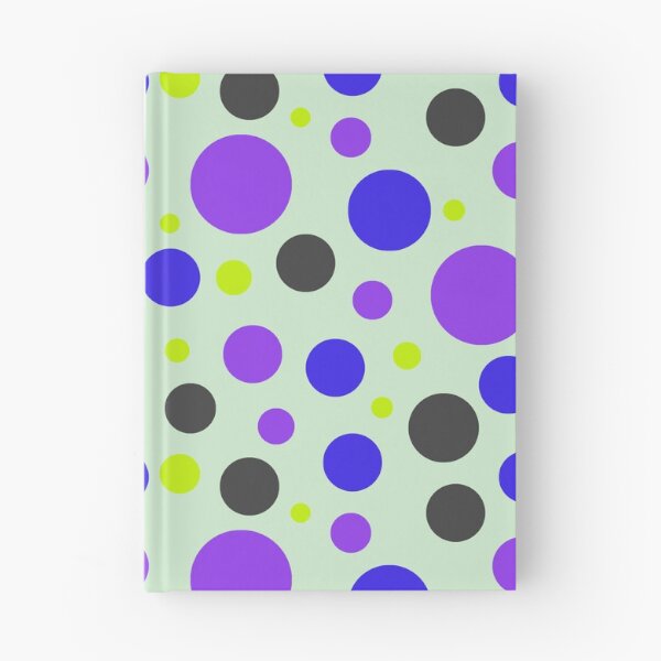 Item preview, Modern Neon Circle Pattern | Electric Purple & Blue Seamless Geometric Polka Dot Design designed and sold by ViviNyks.