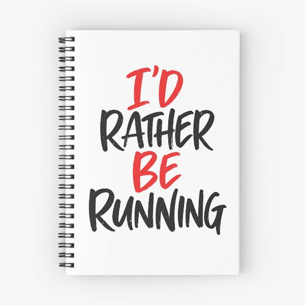 Item preview, I'd Rather Be Running Runner Fitness Marathon Jogging designed and sold by RetroMini2026.