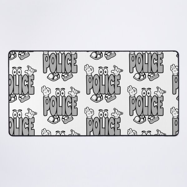 Item preview, Police - WORK Street Lettering Cartoon Character  designed and sold by NFTWords.