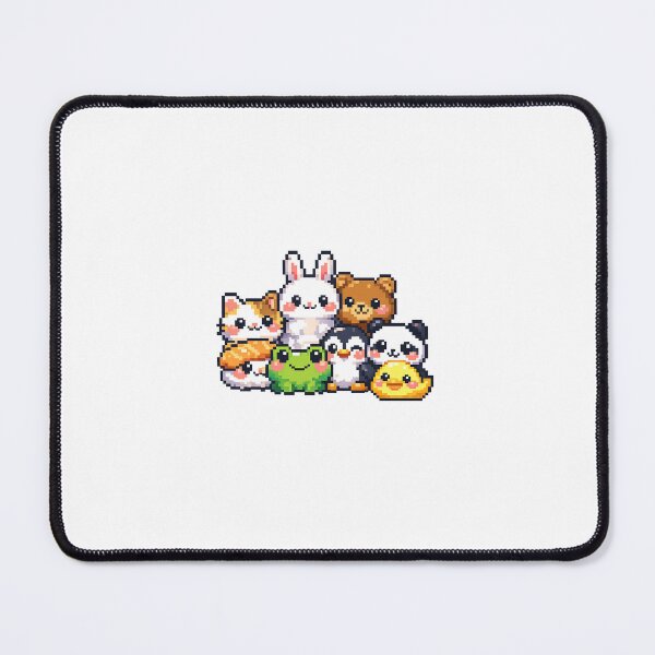 Item preview, Cozy Pixel Art Cute Animal Friends Cluster designed and sold by Trionda_Shop.